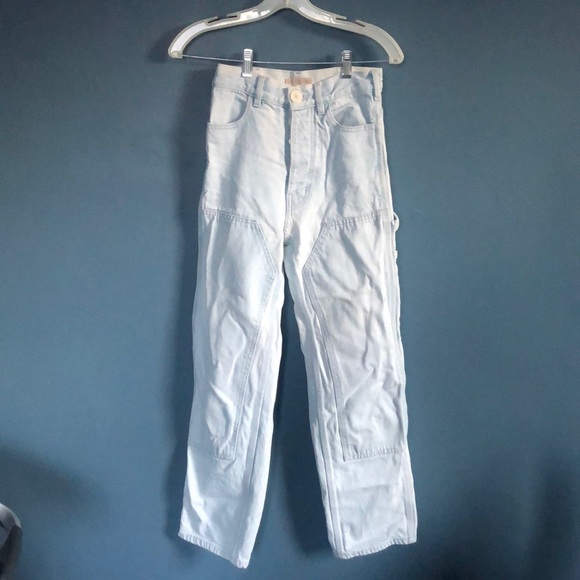 Jesse Kamm Handy Pants - Pale Blue Japanese Denim - Picture 2 of 8